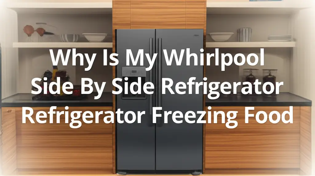 Why Is My Whirlpool Side By Side Refrigerator Freezing Food