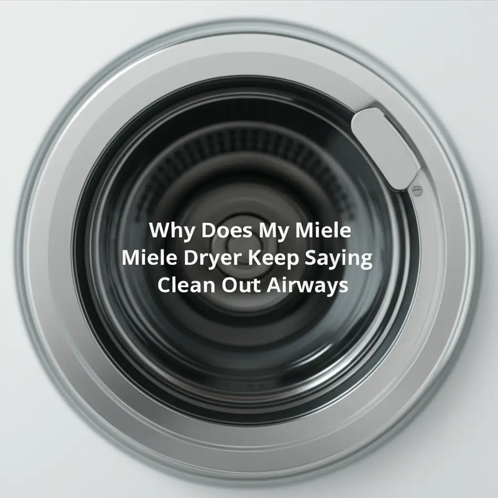 Why Does My Miele Dryer Keep Saying Clean Out Airways