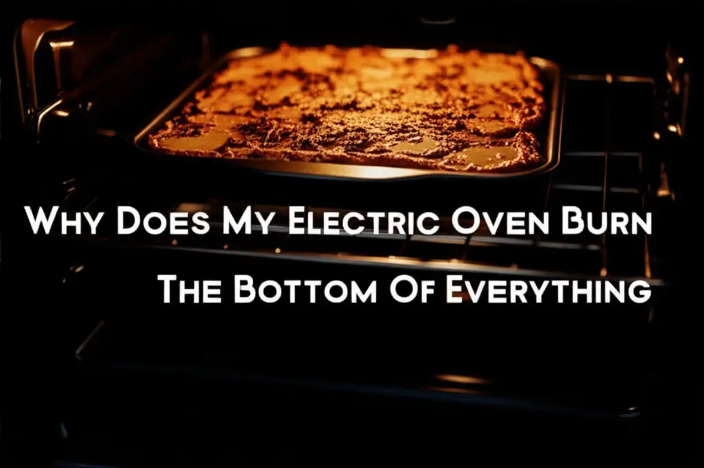 Is your electric oven burning the bottom of food? Discover why. Learn common causes like hot spots, faulty elements, and calibration. Get solutions for even baking.