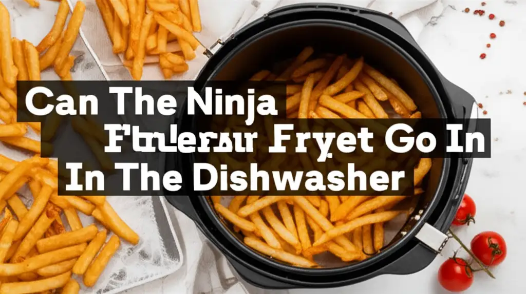 Can The Ninja Air Fryer Basket Go In The Dishwasher