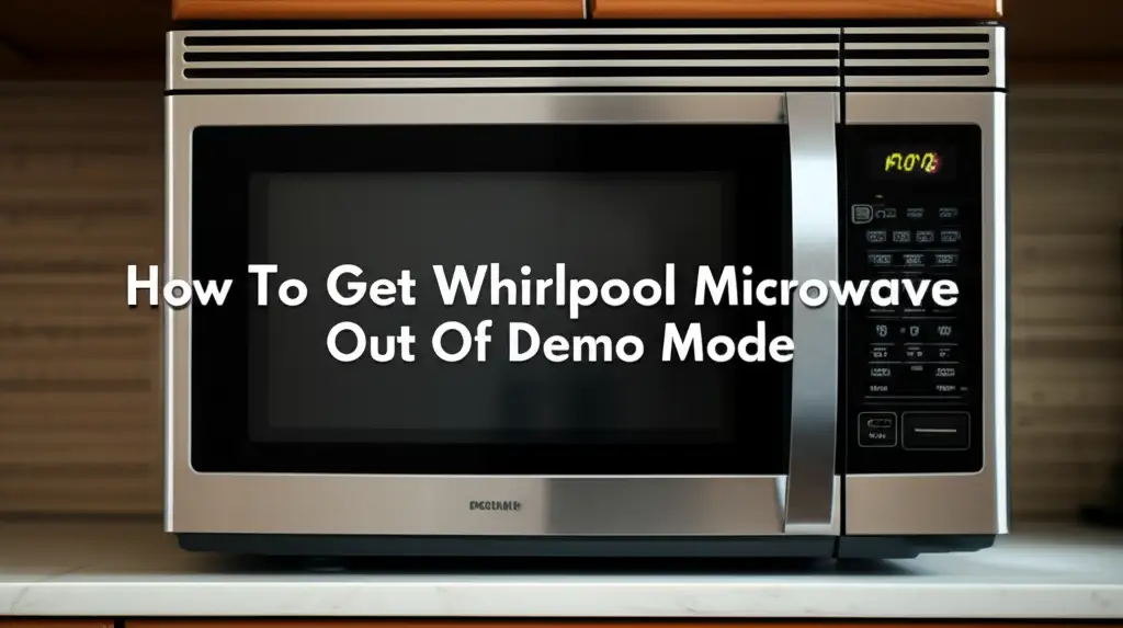 Learn how to get your Whirlpool microwave out of demo mode with simple steps. Fix display issues and restore full functionality quickly.