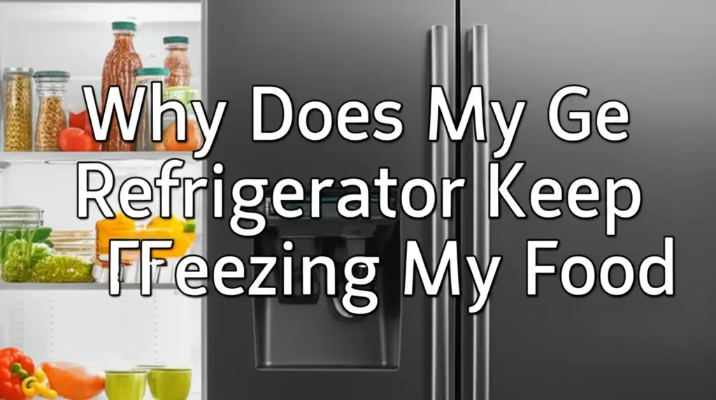 Why Does My Ge Refrigerator Keep Freezing My Food