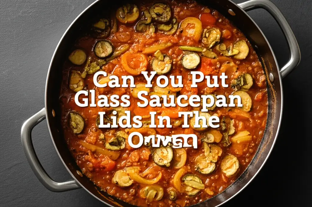 Can You Put Glass Saucepan Lids In The Oven