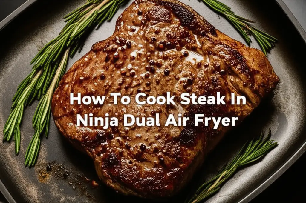 Unlock tender, juicy steak using your Ninja Dual Air Fryer. This guide covers everything from selecting cuts to perfect doneness for delicious results.