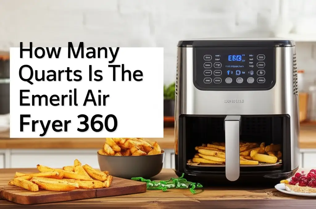 How Many Quarts Is The Emeril Air Fryer 360
