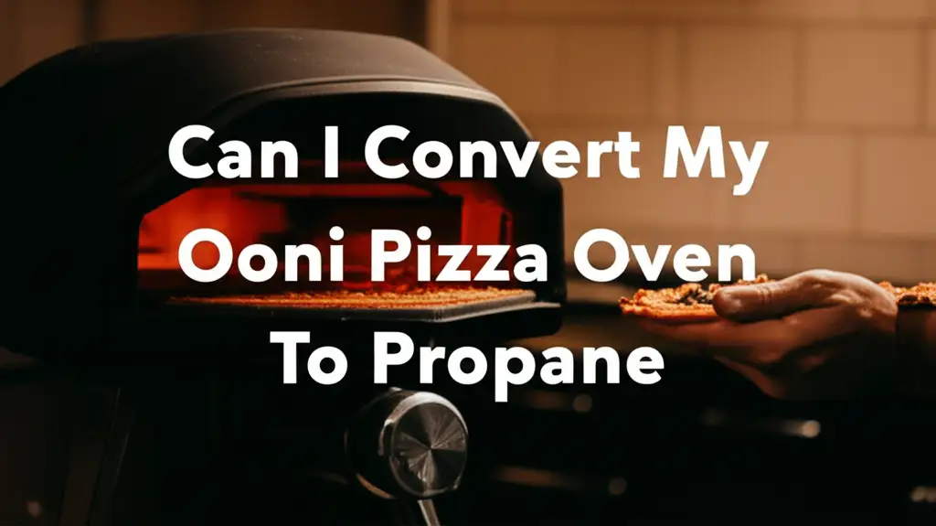 Can I Convert My Ooni Pizza Oven To Propane