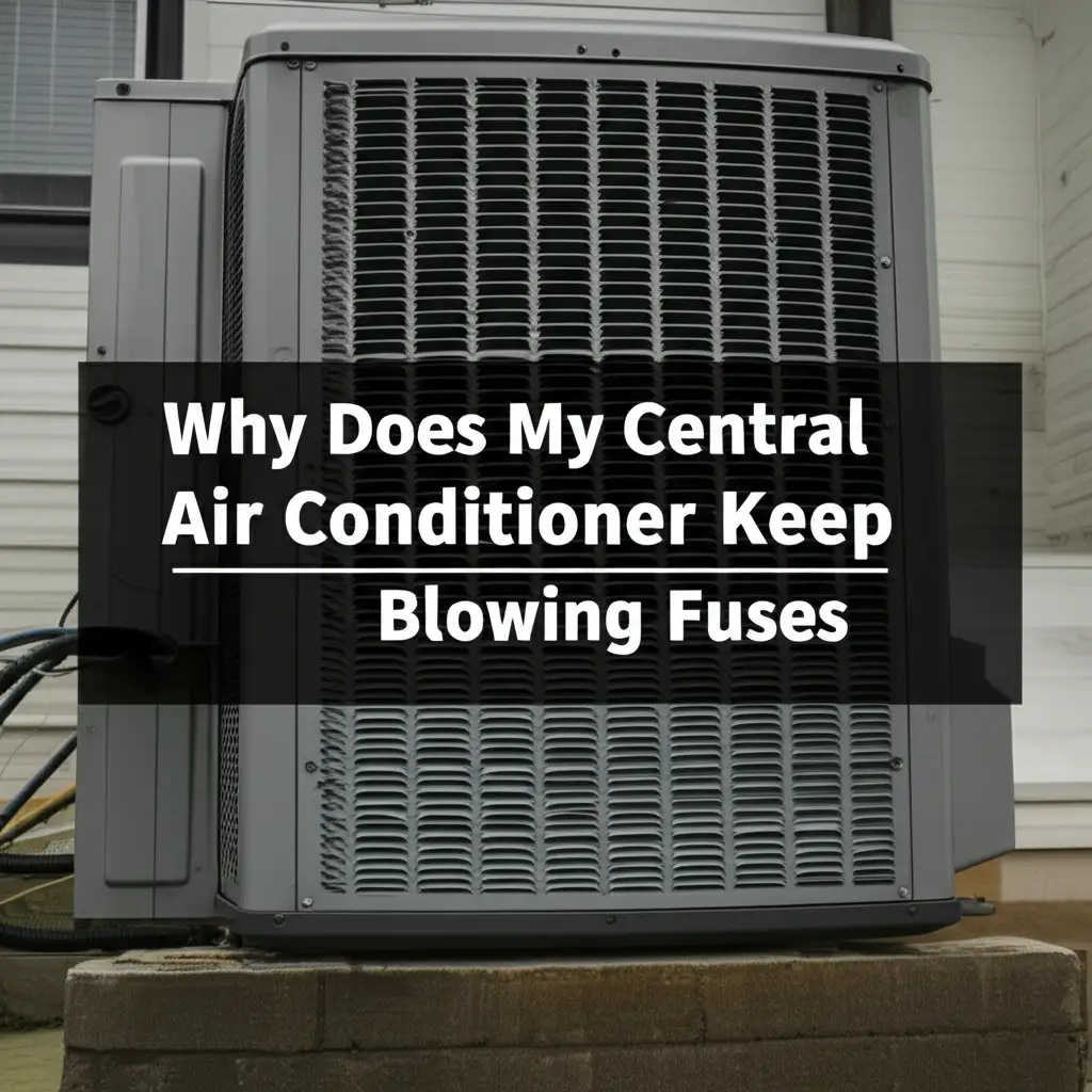 Why Does My Central Air Conditioner Keep Blowing Fuses
