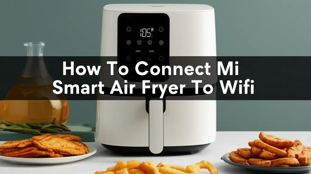 How To Connect Mi Smart Air Fryer To Wifi