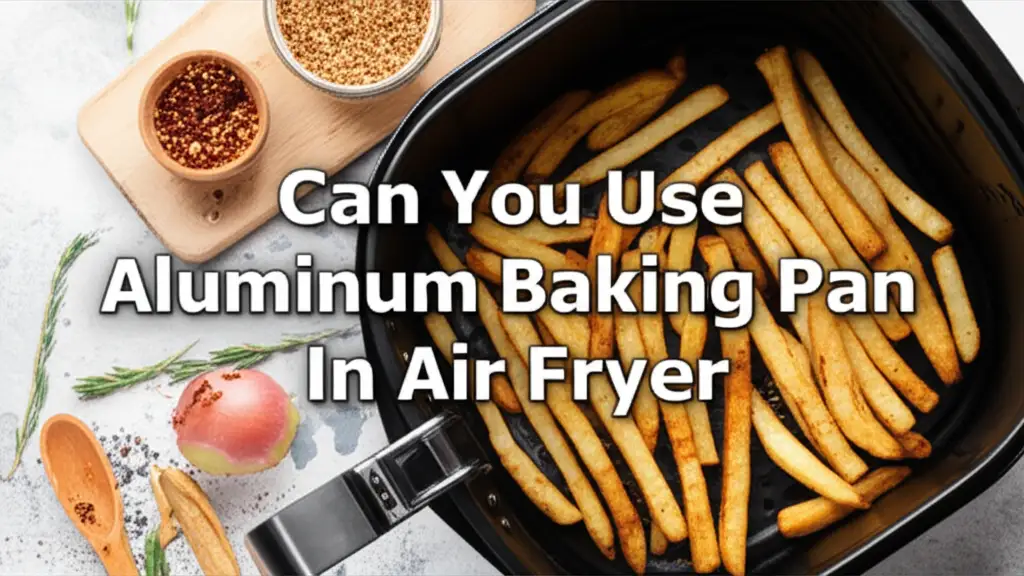 Can You Use Aluminum Baking Pan In Air Fryer