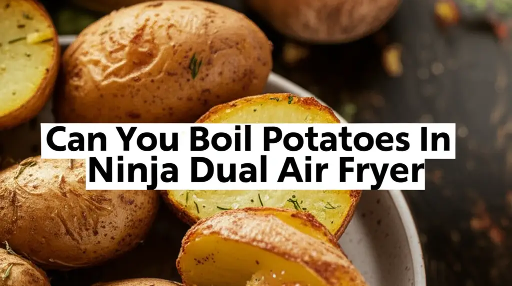 Can You Boil Potatoes In Ninja Dual Air Fryer