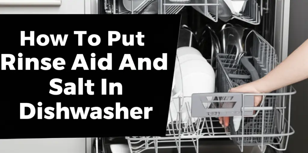 How To Put Rinse Aid And Salt In Dishwasher