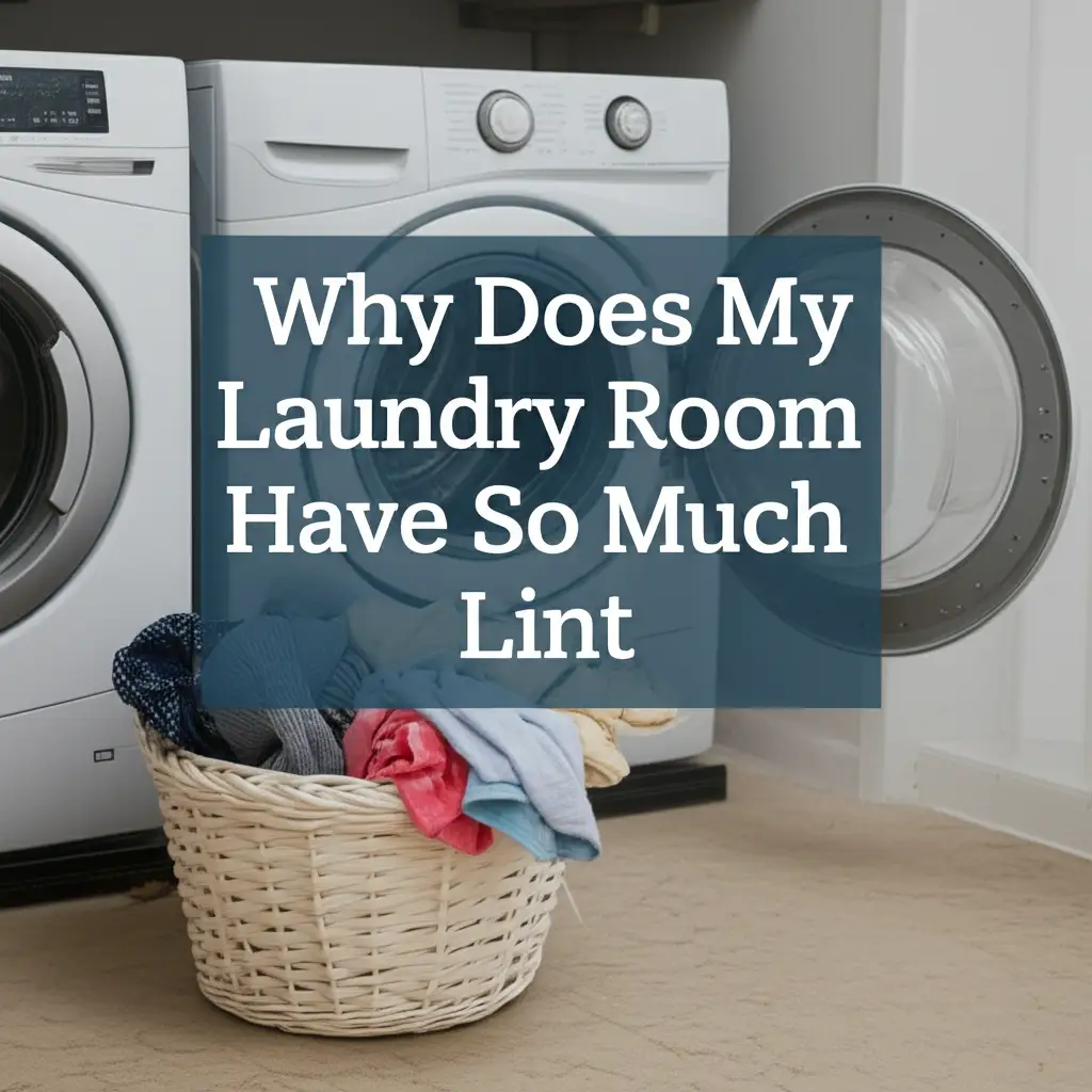 Why Does My Laundry Room Have So Much Lint