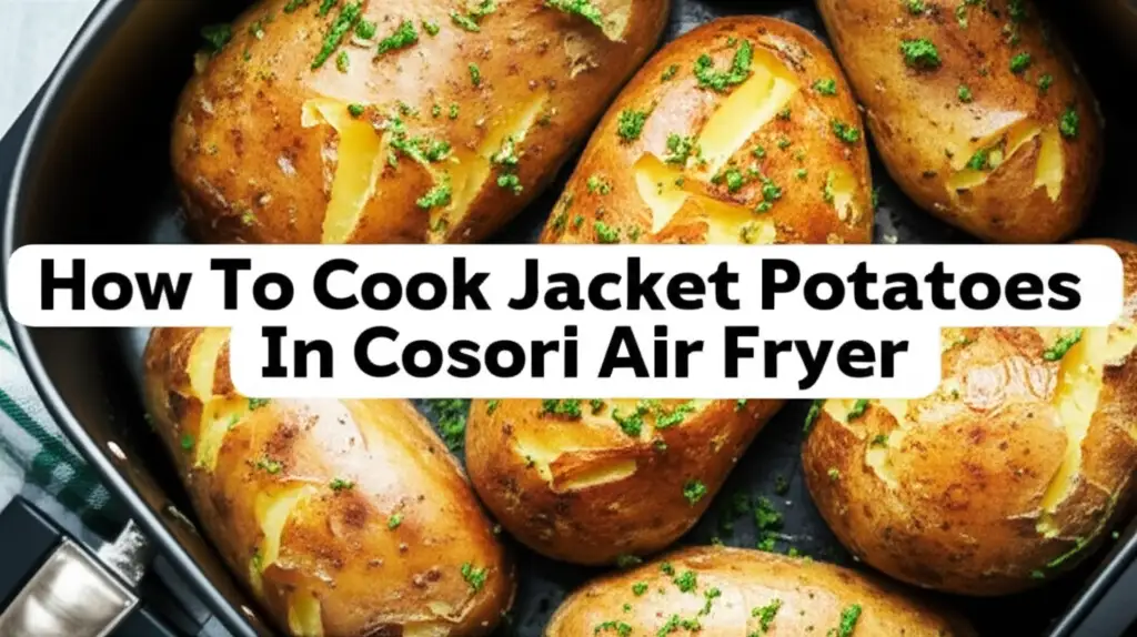 How To Cook Jacket Potatoes In Cosori Air Fryer
