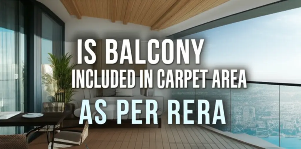 Is Balcony Included In Carpet Area As Per Rera