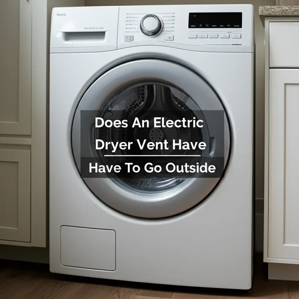 Does An Electric Dryer Vent Have To Go Outside