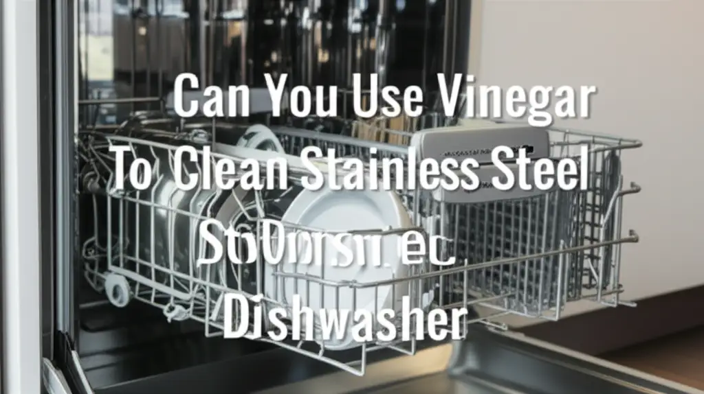 Can You Use Vinegar To Clean Stainless Steel Dishwasher