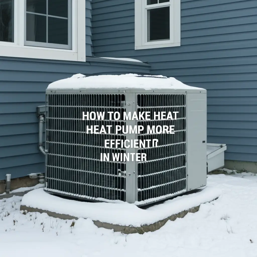 How To Make Heat Pump More Efficient In Winter