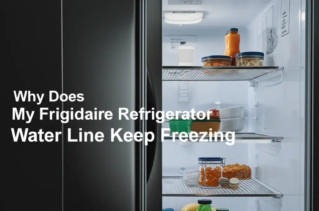 Why Does My Frigidaire Refrigerator Water Line Keep Freezing