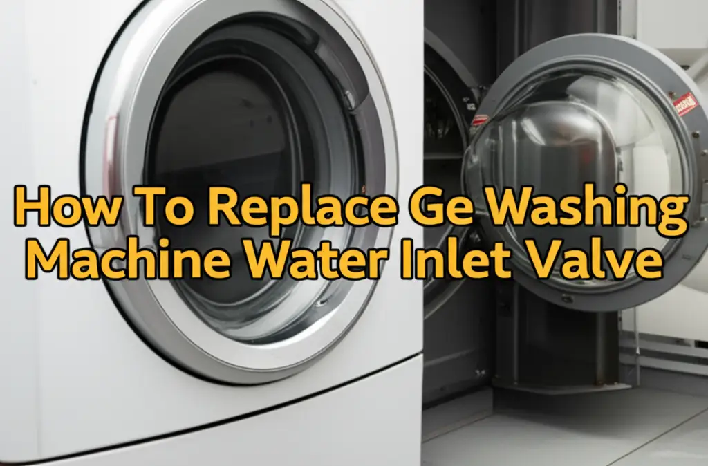 How To Replace Ge Washing Machine Water Inlet Valve