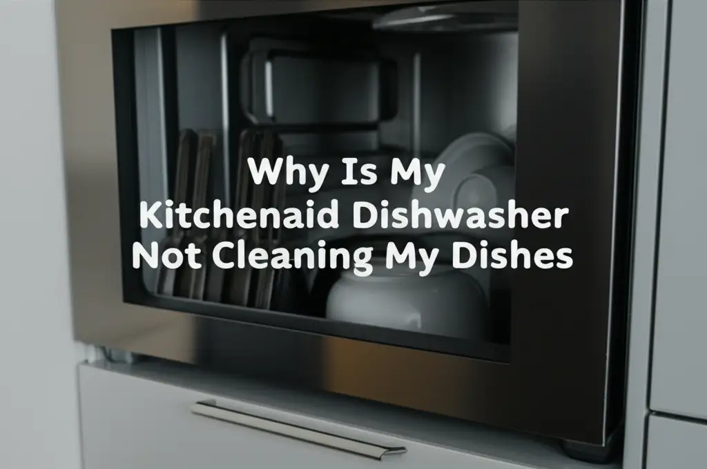 Why Is My Kitchenaid Dishwasher Not Cleaning My Dishes
