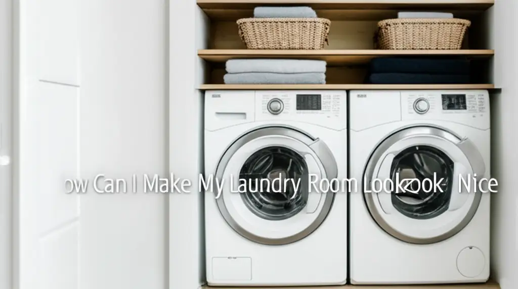 How Can I Make My Laundry Room Look Nice