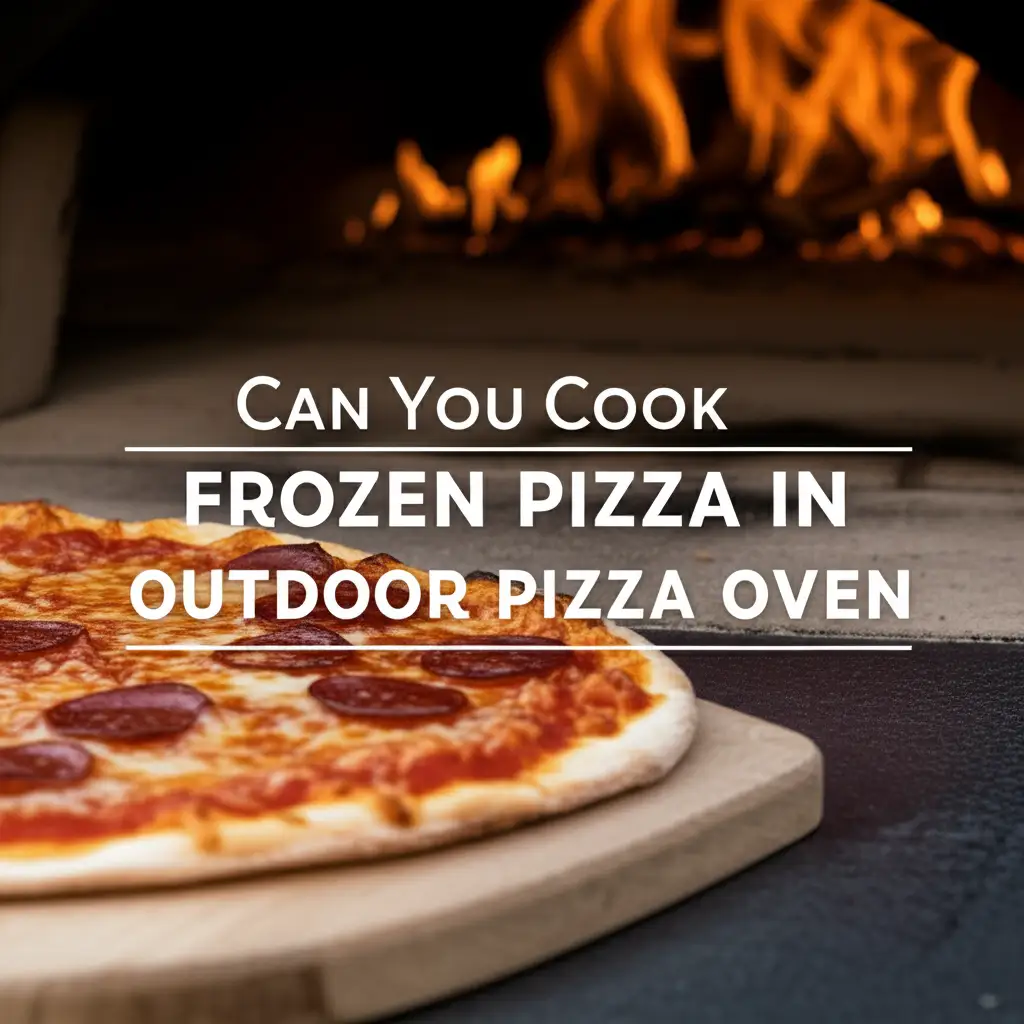 Can You Cook Frozen Pizza In Outdoor Pizza Oven