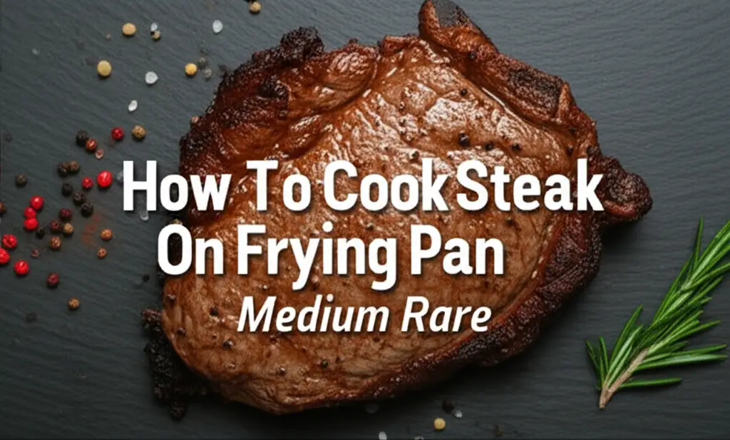 How To Cook Steak On Frying Pan Medium Rare
