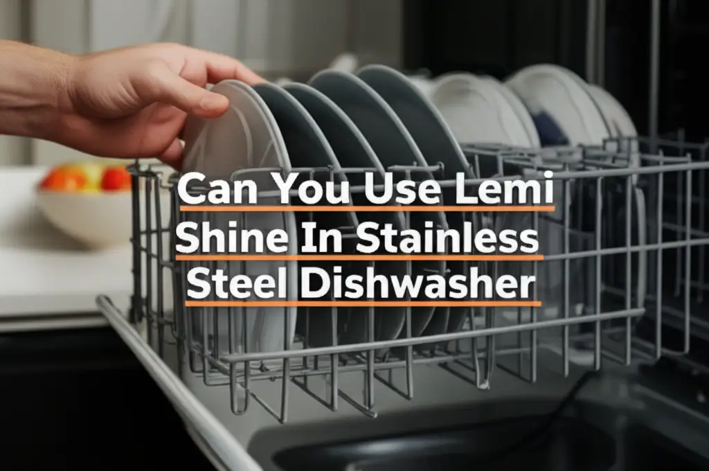 Can You Use Lemi Shine In Stainless Steel Dishwasher