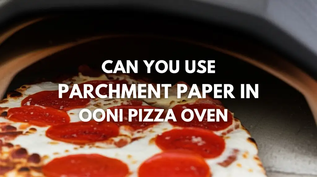 Can You Use Parchment Paper In Ooni Pizza Oven