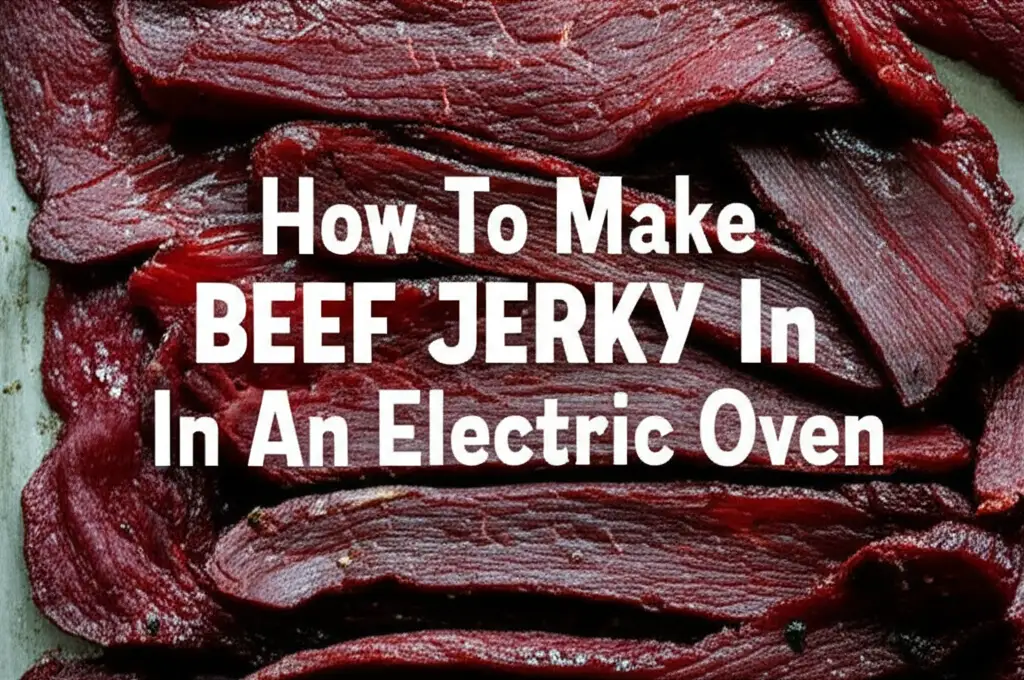 How To Make Beef Jerky In An Electric Oven