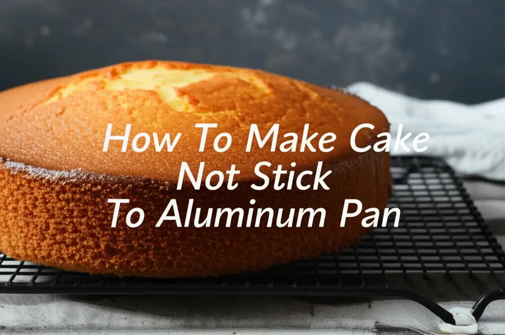 How To Make Cake Not Stick To Aluminum Pan