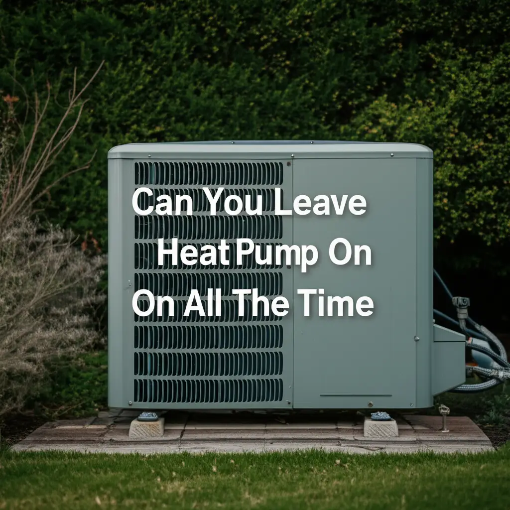 Can You Leave Heat Pump On All The Time