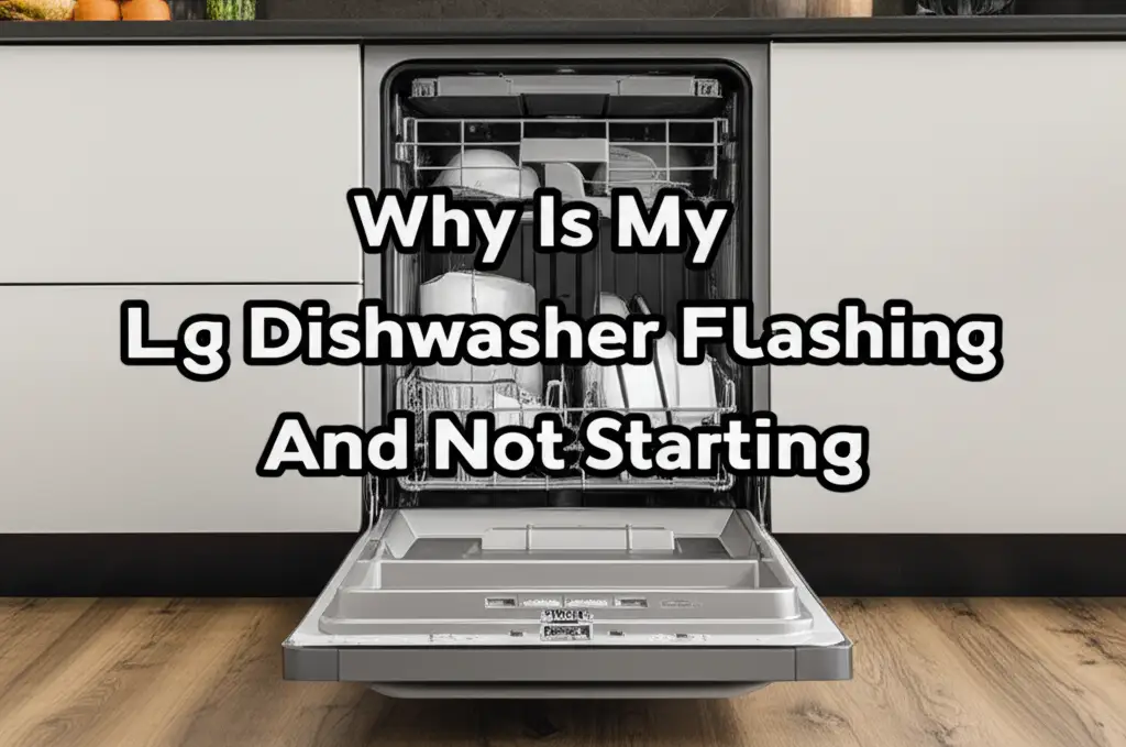 Why Is My Lg Dishwasher Flashing And Not Starting