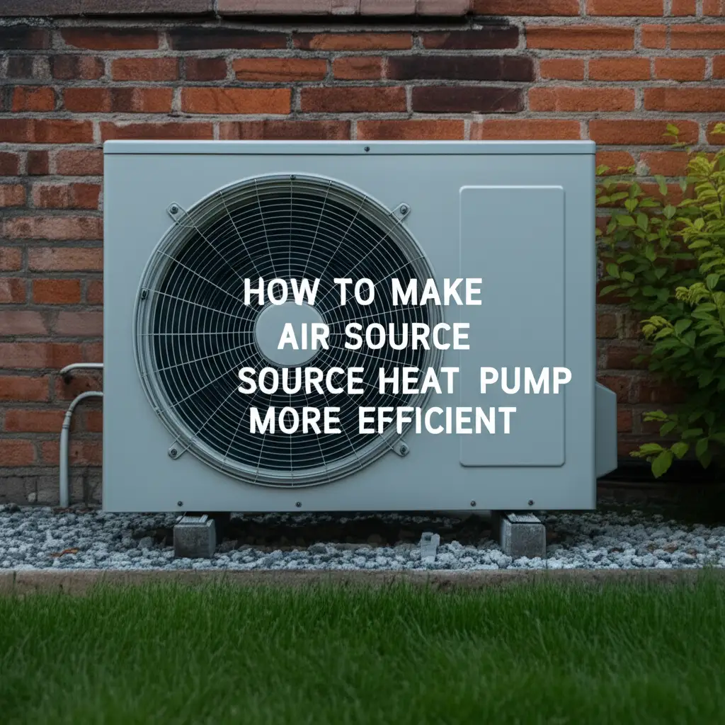 How To Make Air Source Heat Pump More Efficient