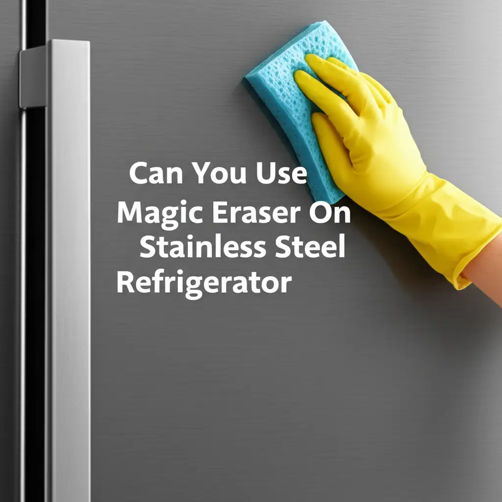 Can You Use Magic Eraser On Stainless Steel Refrigerator
