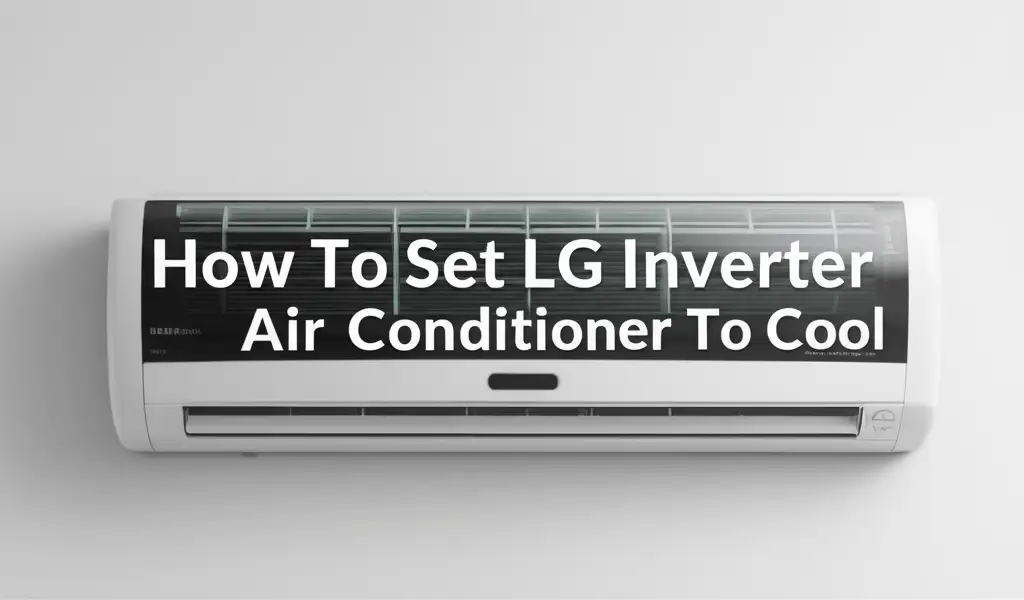 How To Set Lg Inverter Air Conditioner To Cool