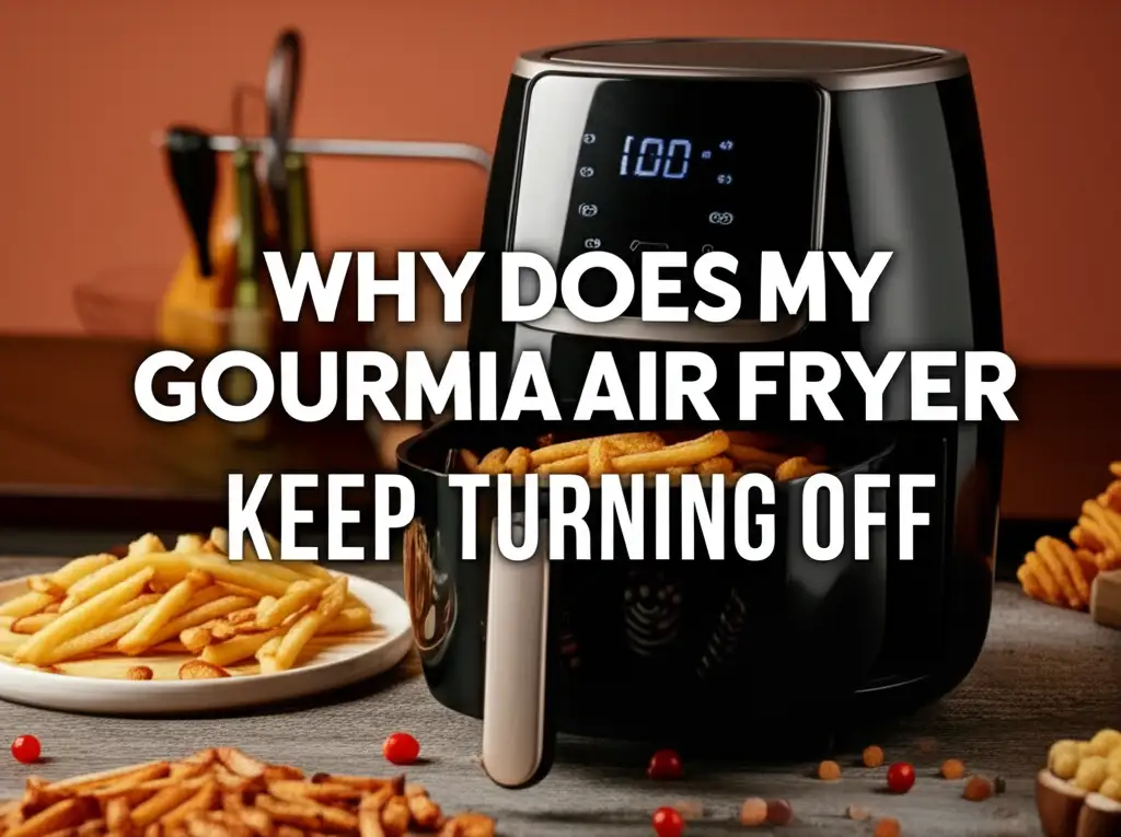 Discover common reasons your Gourmia air fryer keeps turning off. Learn simple troubleshooting steps to fix power issues and ensure safe operation.