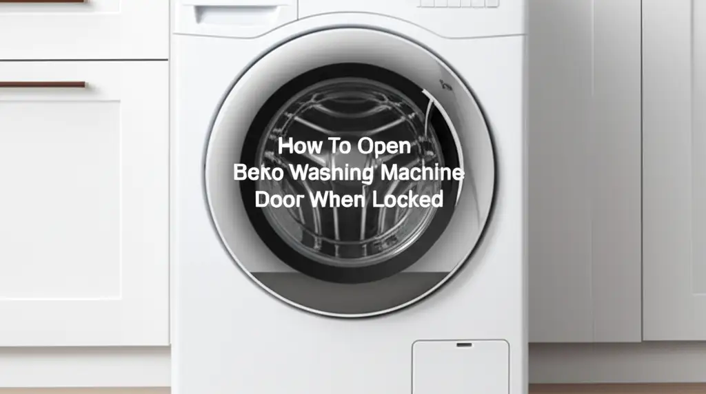 How To Open Beko Washing Machine Door When Locked