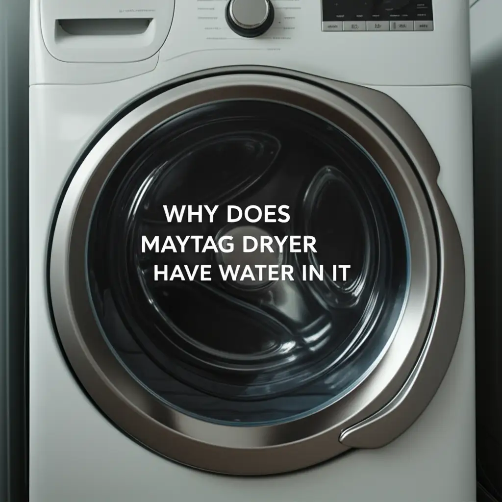 Why Does My Maytag Dryer Have Water In It
