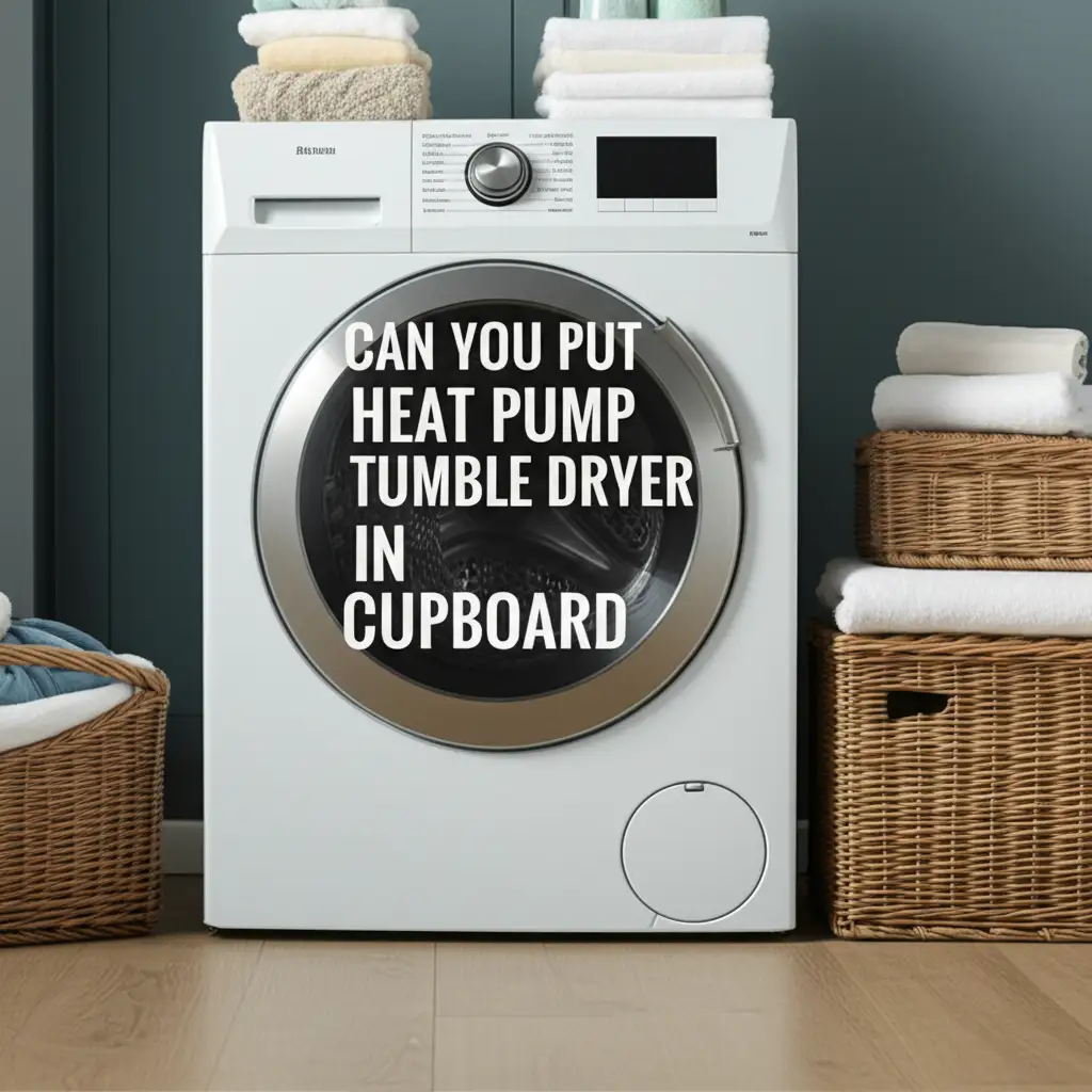 Can You Put Heat Pump Tumble Dryer In Cupboard