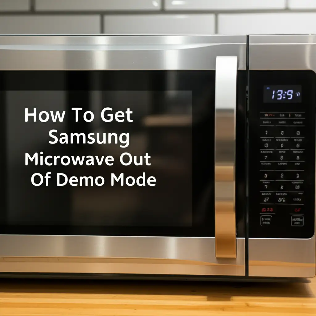How To Get Samsung Microwave Out Of Demo Mode