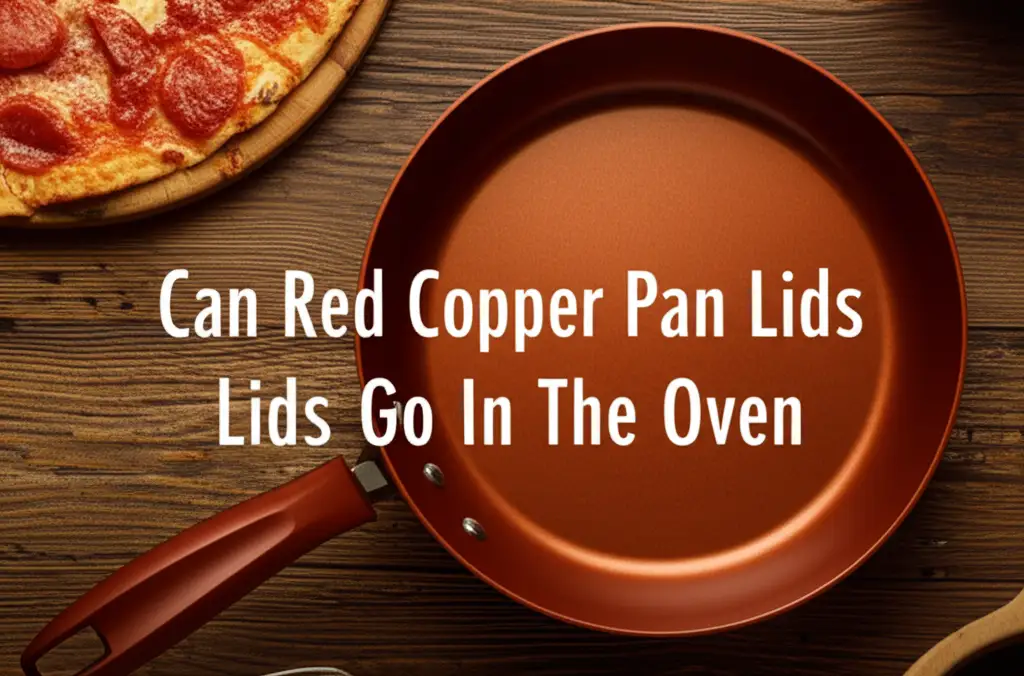 Can Red Copper Pan Lids Go In The Oven