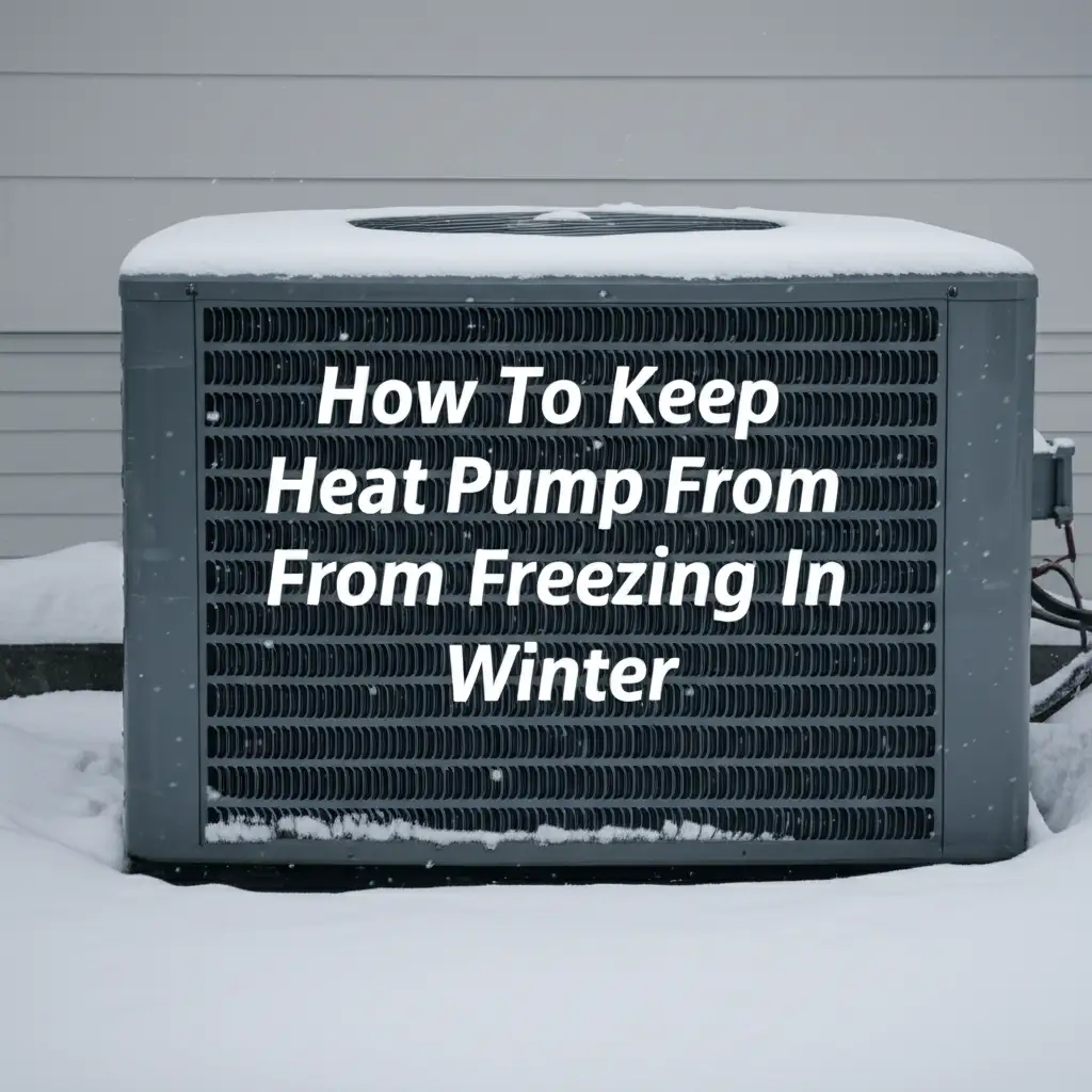 How To Keep Heat Pump From Freezing In Winter