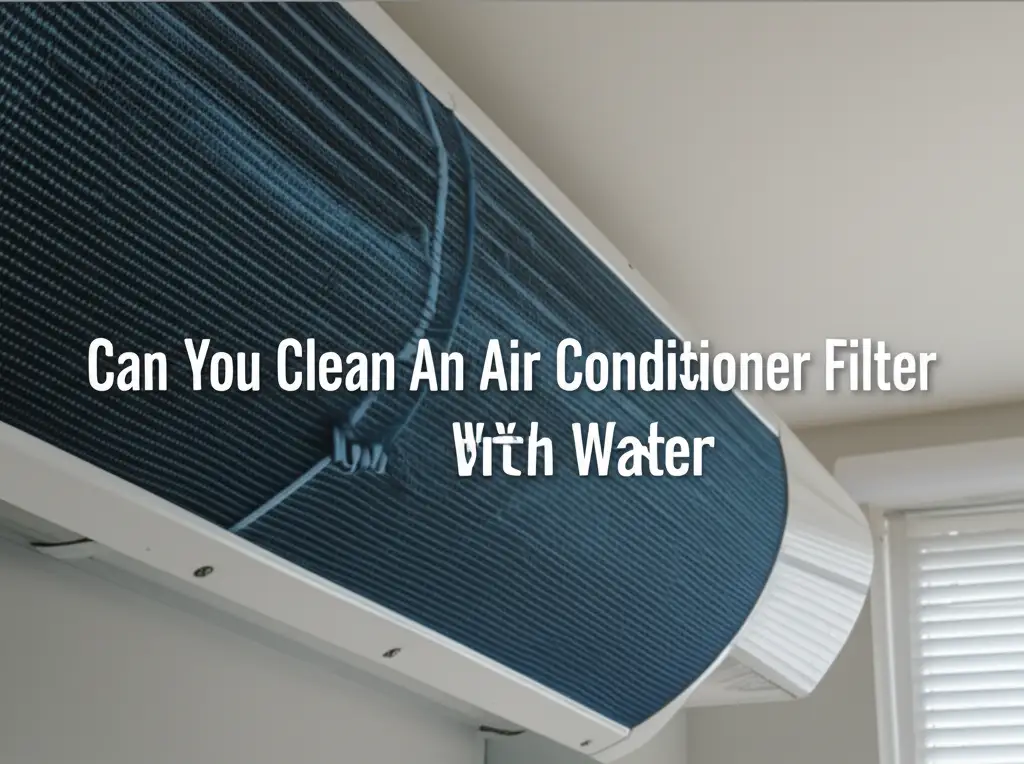 Can You Clean An Air Conditioner Filter With Water
