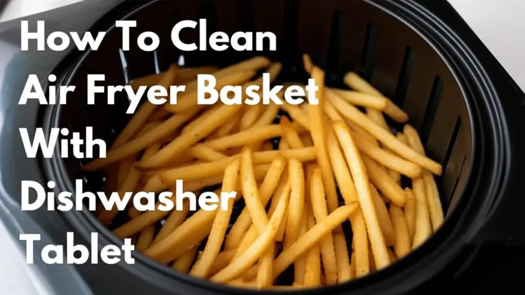 How To Clean Air Fryer Basket With Dishwasher Tablet