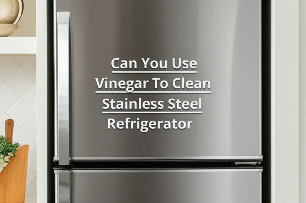 Can You Use Vinegar To Clean Stainless Steel Refrigerator