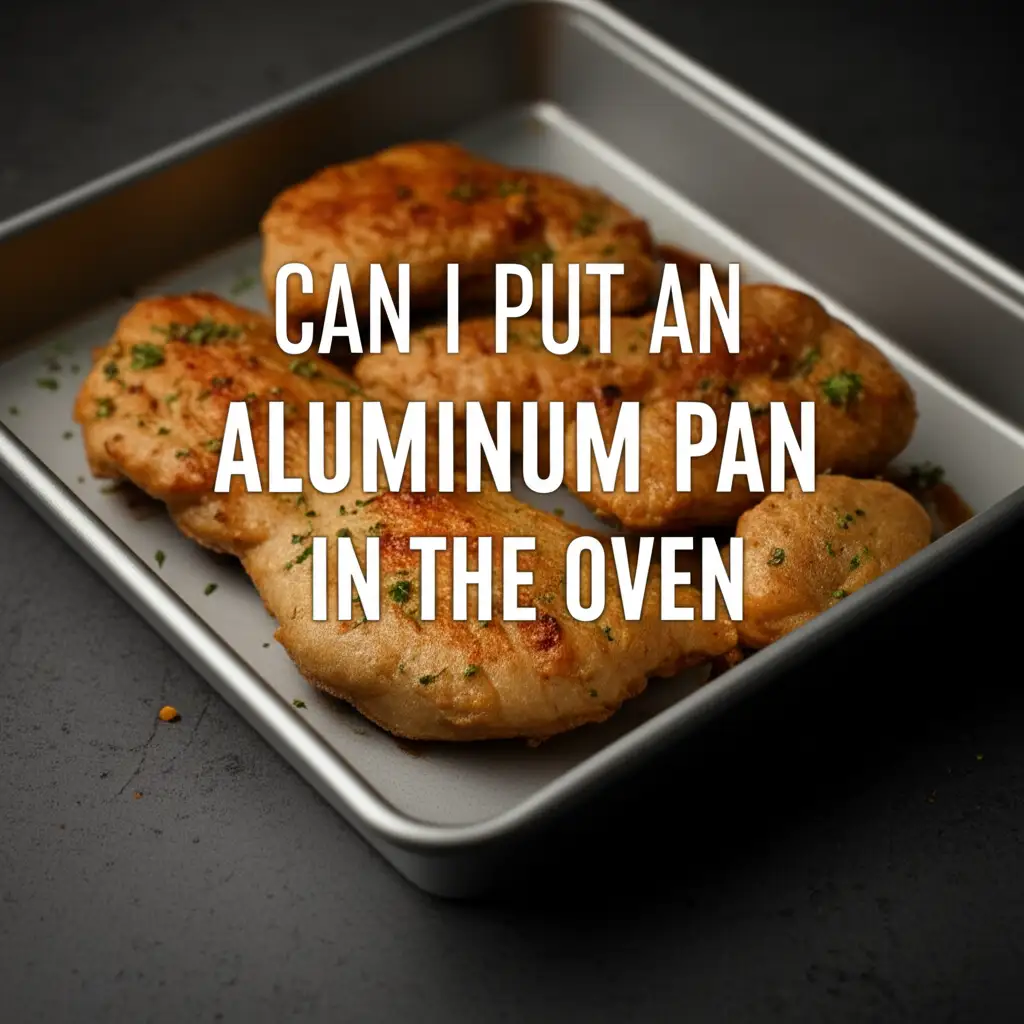 Can I Put An Aluminum Pan In The Oven