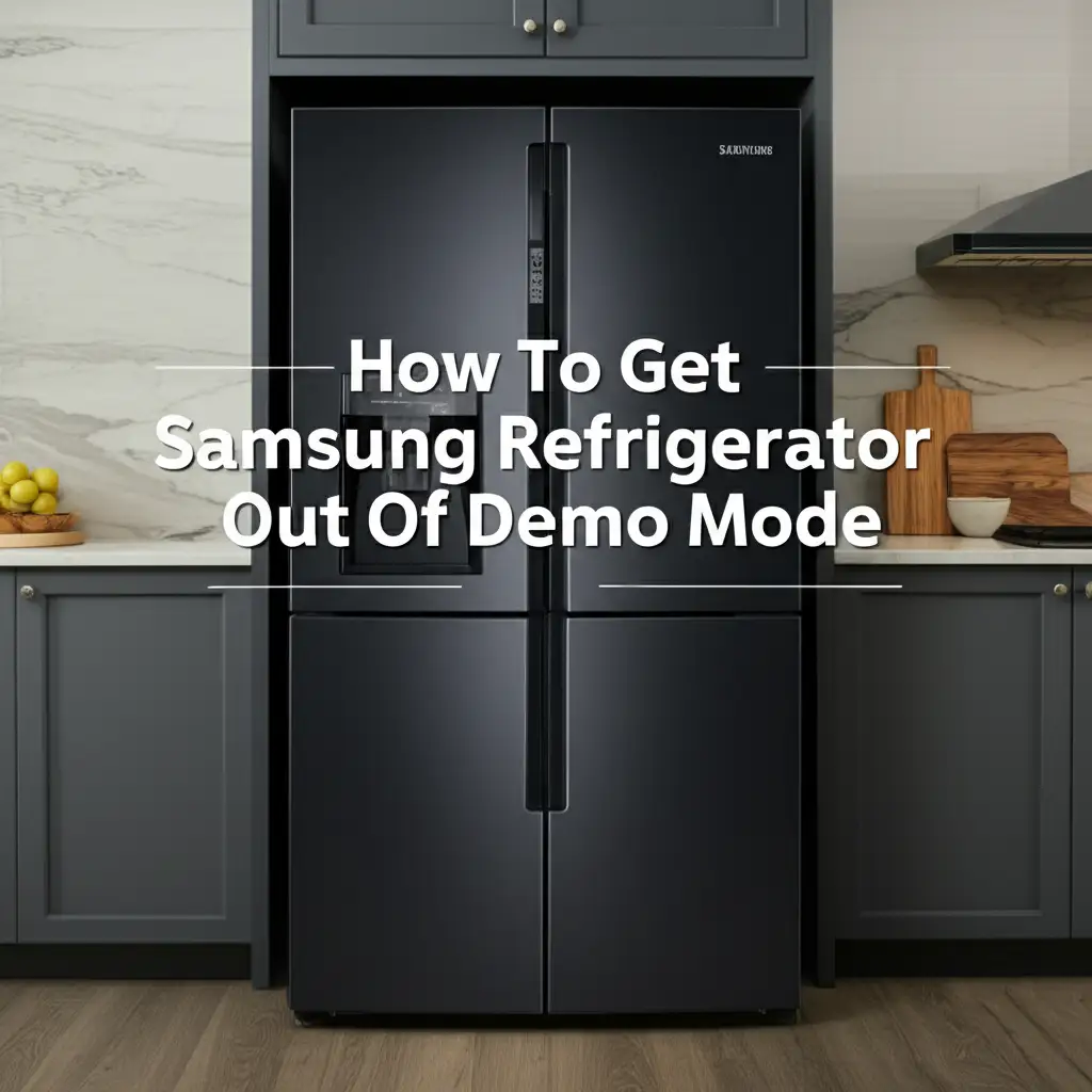 How To Get Samsung Refrigerator Out Of Demo Mode