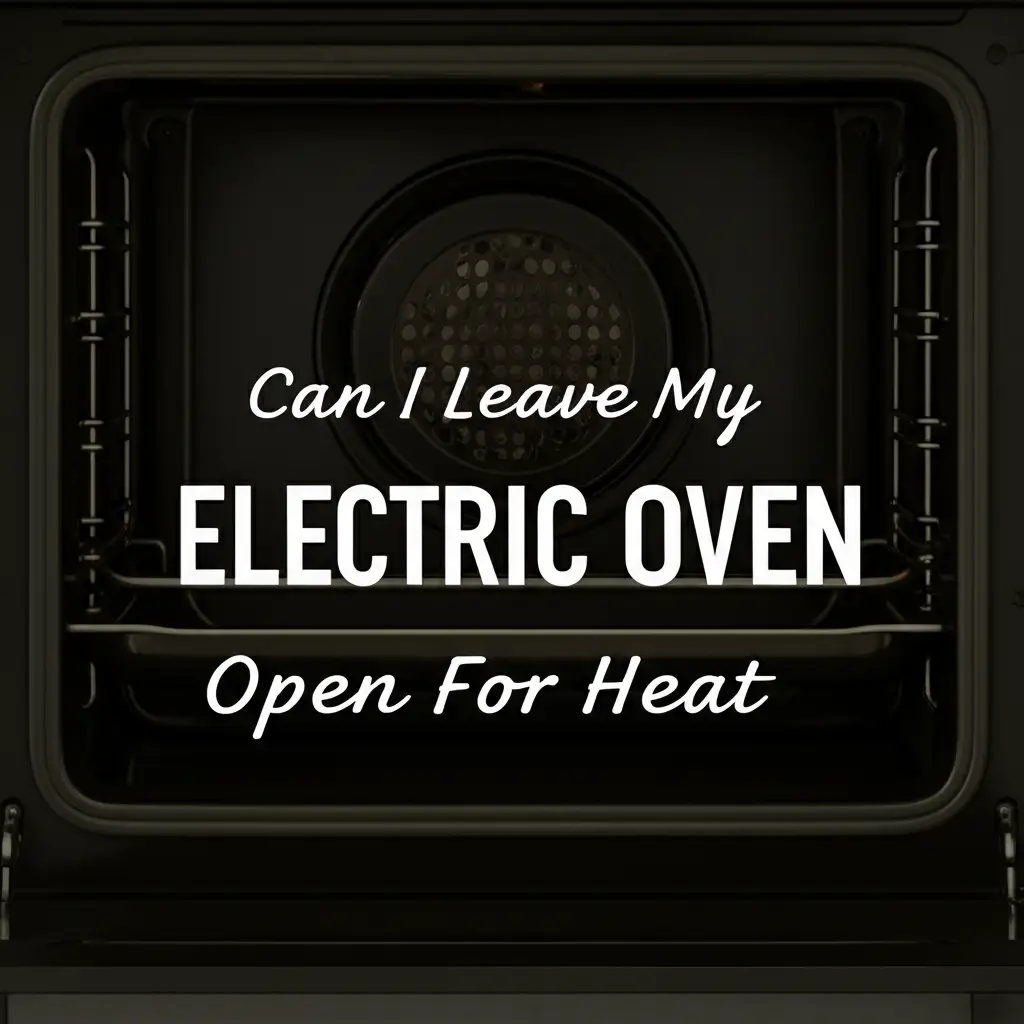 Can I Leave My Electric Oven Open For Heat