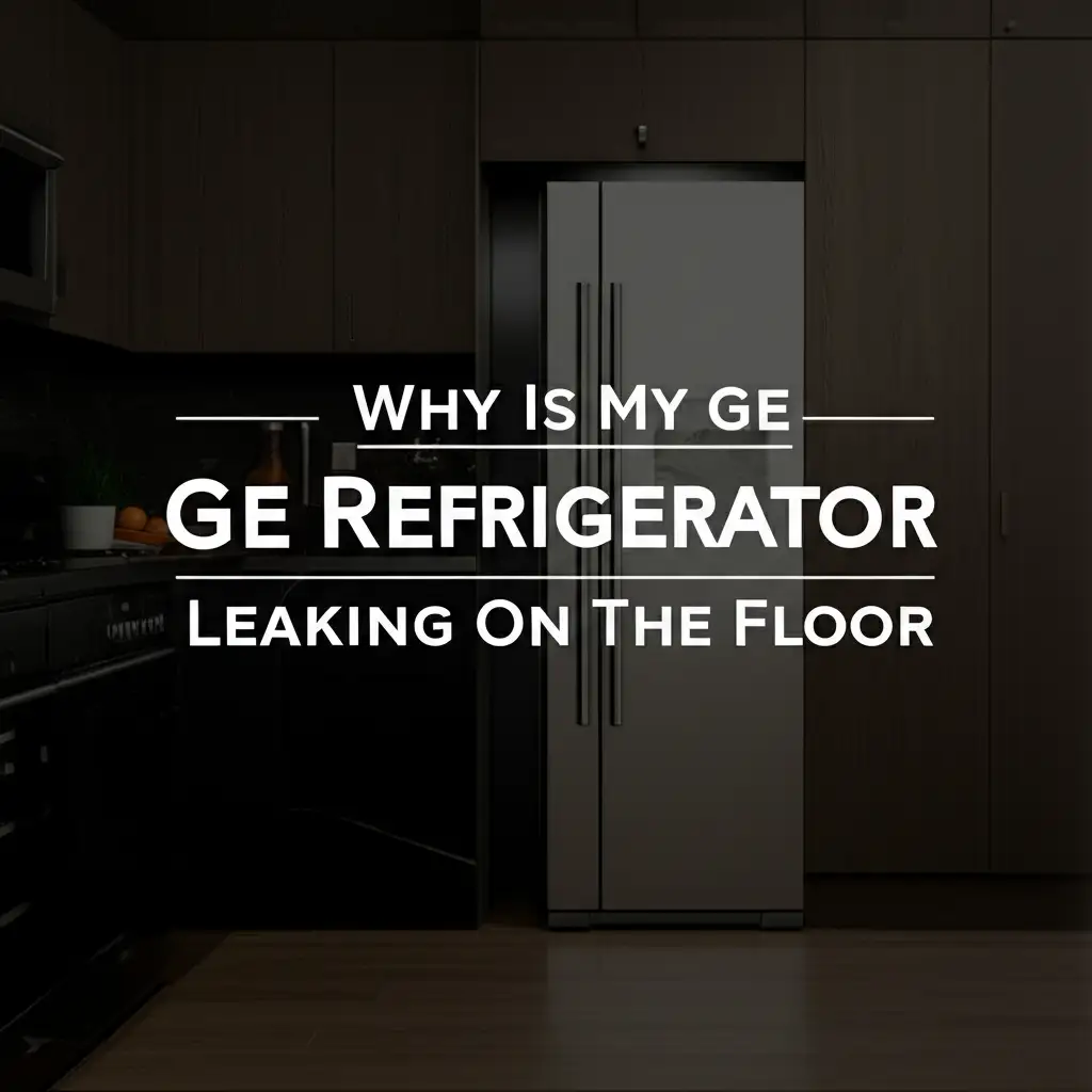 Why Is My Ge Refrigerator Leaking On The Floor